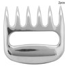Bear Claws Meat Shredder, 2pcs Stainless Steel Meat Shredding Claws,