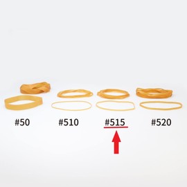 Rubber Band #515 < 1.8 oz (50 g) Transparent Bag > American Color Thick Width Small Volume Packaging Rubber Band All Sizes 73 Republic