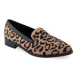 Aerosoles Women's EMANIL Loafer Flat, Leopard Combo, 5