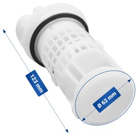 VIOKS Fluff Sieve Filter Lint Filter Insert Replacement for AEG 132765801/7 Pump Filter for Washing Machine Washing Machine Accessories by Electrolux Zanker Zanussi