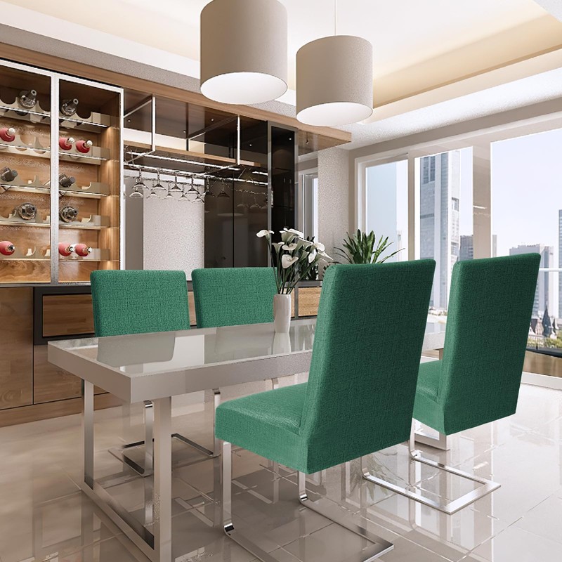 Betylifoy Chair Covers, Set of 4, Stretch Chair Covers for