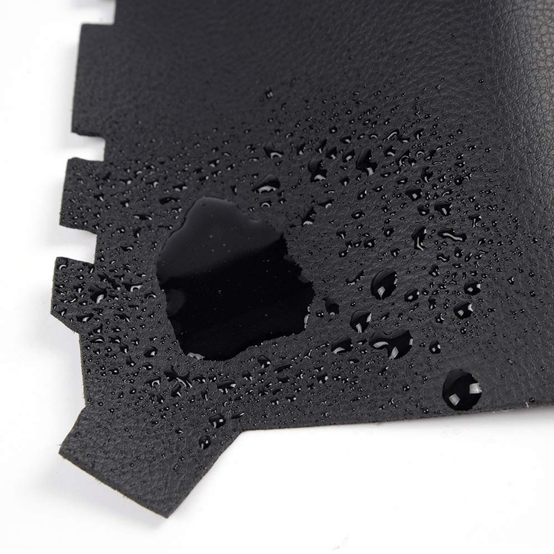 G-PLUS Black Leather Front Door Panel Center Consoles Armrest Cover