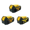 yadoker Silicone Protect case for Dewalt 20V 4.0,5.0 Battery 3PCS