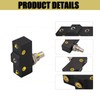 Drive-up Brake Light Micro Switch 3 Terminal Plunger Fits Club