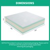 HOMBYS Memory Foam Couch Cushion Replacement, High Density Upholstery Foam