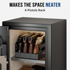 BlackSmith 4-Slot Foam Gun Rack, Handgun & Revolver Storage Stand,