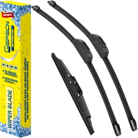 GSPSCN 3 Wipers OEM QUALITY Replacement For Honda CR-V CRV 2002 2003 2004 2005 2006，Premium Original Equipment Windshield Wiper Blades Set 21"+20"+10" (Set of 3)