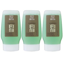 3 x Wella Professionals Styling Dry Sculpt Force Flubber Gel 125 ml