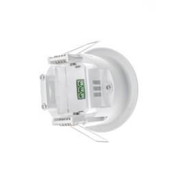 Huber Motion Movement Sensor 360°, White, Flush-Mounted, Concealed, Energy Efficient