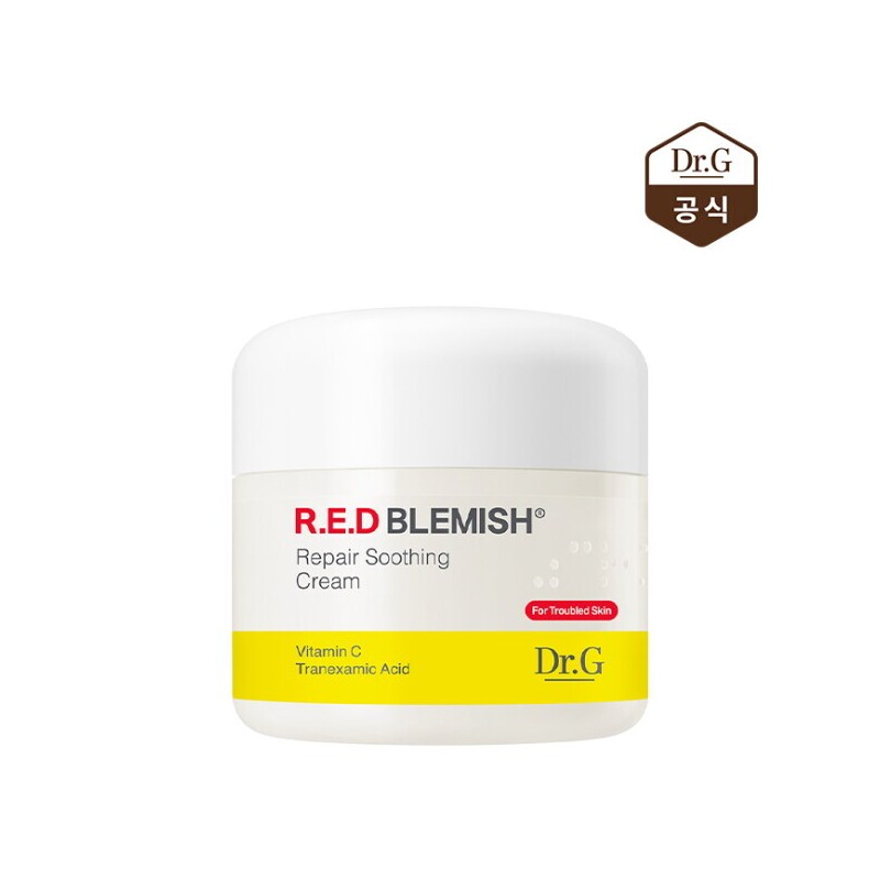 Dr.G 닥터지 레드 블레미쉬 흔적 수딩크림 50ml Dr.G Red Blemish