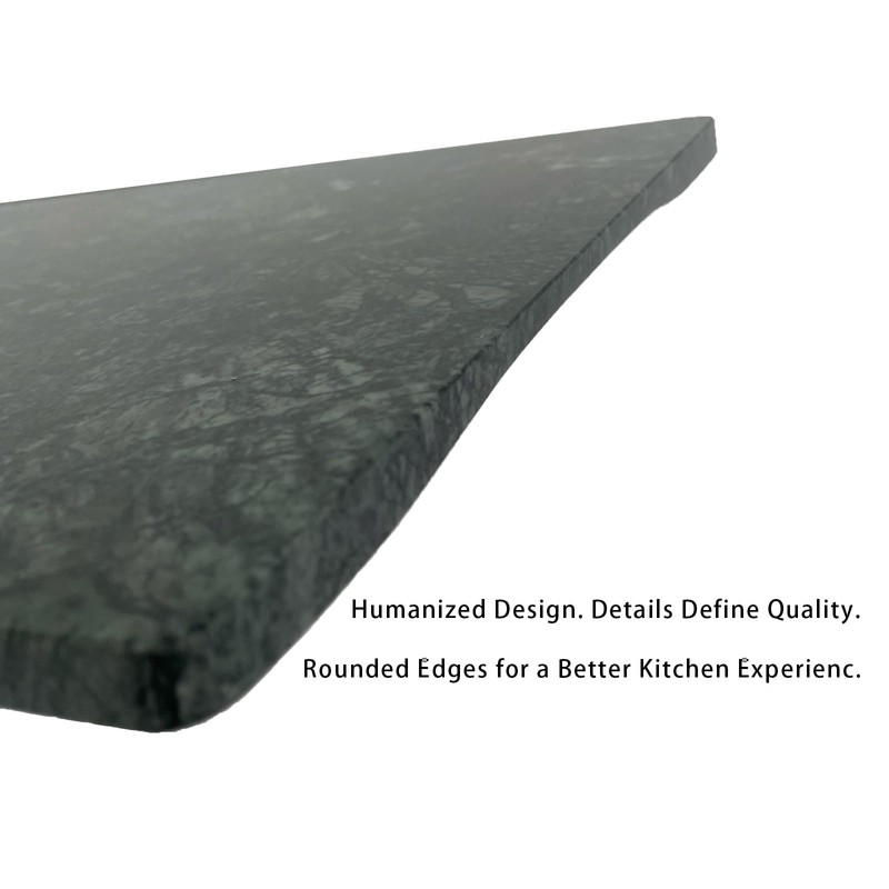 pracfit Natural Marble Cutting Board- 16x12 Inch Kitchen Bakery Tool