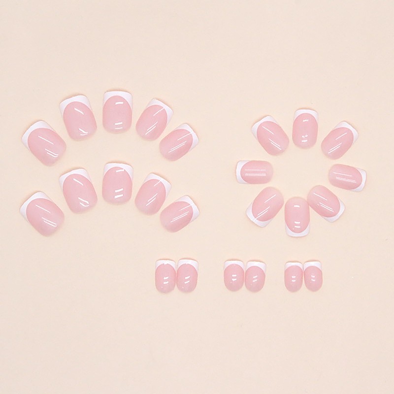 GZSYY Press on Nails French Nails for Gluing Fake Nails