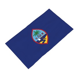 BMKJSSTR Guam Flag Hand Towel Set of 2 Soft Washcloth Face Towel for Bathroom Kitchen 28 * 14.5inch