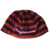 Magnífico sombrero de terciopelo para bebés y niñas, Rojo/azul marino,