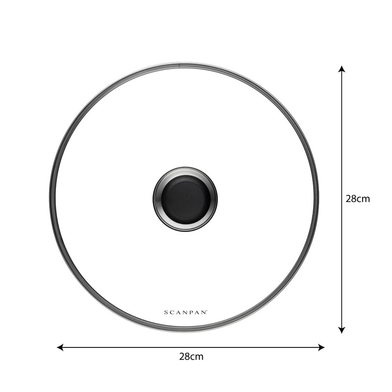 CLASSIC - Glass Lid 11.0 inches (28 cm)