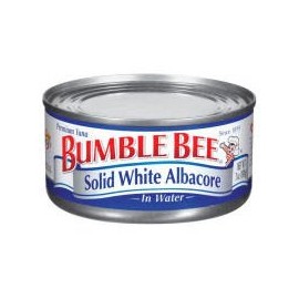 Case of Bumble Bee Solid White Albacore in Water (24 Total)
