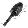 Fixinus Pack of 2 Drill Chuck Adapter - 1/4 Inch