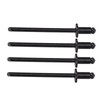 4PCS Aluminum Rosette Rivets High Strength Rustproof Long Lasting Replacement