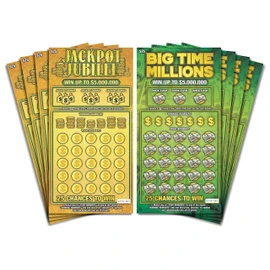 Larkmo Prank Gag Lottery Tickets - 8 Total Tickets, 4 of Each Winning Ticket Design, These Scratch Off Cards Look Super Real Like A Real Scratcher Joke Lotto Ticket, Win 10,000 or $50,000