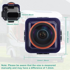 EG1Z-19G490-A Rear View Backup Camera Replacement for Ford Taurus/Taurus Sho/Taurus Police 2013-2019, Replaces OE# DG1Z-19G490-A, 592-224 by GreenYi