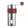 Manual Hand Coffee Grinder with Ceramic Burr Mill Adjustable Grind