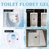 Toilet Gel Stamp, Deodorising Cleansing Toilet Gel for Bathroom Oil,