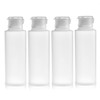 Pack of 4 100 ml Travel Size Plastic Squeeze Bottles