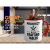 Architect Two Tone Red Edition 11oz - Architects drafting tables