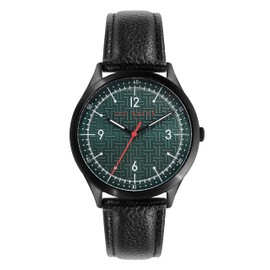 Ted Baker Manhatt Men's 40 mm Leather Strap Watch BKPMHS115