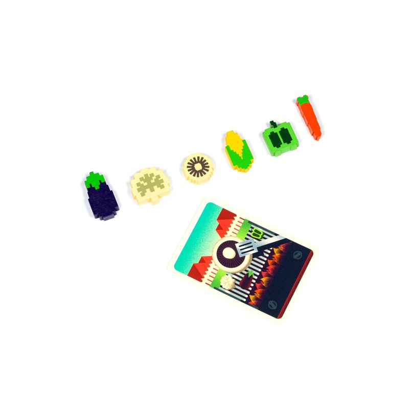 Alley Cat Games Barbecubes - Veg Edition - A Tinderblox