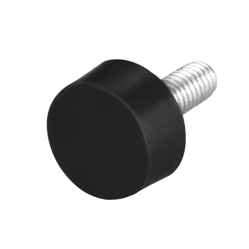 sourcing map M6 Rubber Vibration Shock Absorption Threaded Stud Bolts