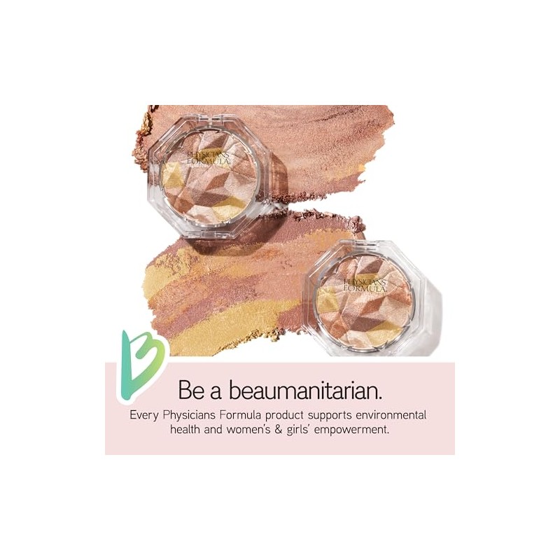 Physicians Formula Luminous Bronzer Mineral Wear Diamond Dust, Acabado Luminoso