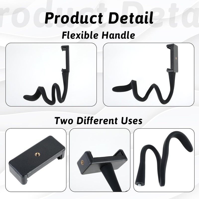 Stroller Phone Holder, Portable Flexible Cell Phone Holder Stand with