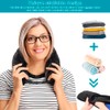 Stuffable Neck Pillow for Travel, Travel Neck Pillows With Adjustable