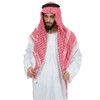Men Arab Shemagh Scarf Muslim Hijab Headband Middle East Keffiyeh