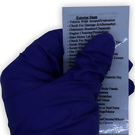 Detailers Pocket Checklist - 4 Pack - Laminated - Never Overlook The Small Details