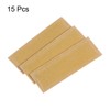 HARFINGTON 15pcs Micro Sander Paper 120 Grit 3.5x1.2 Inch Mini
