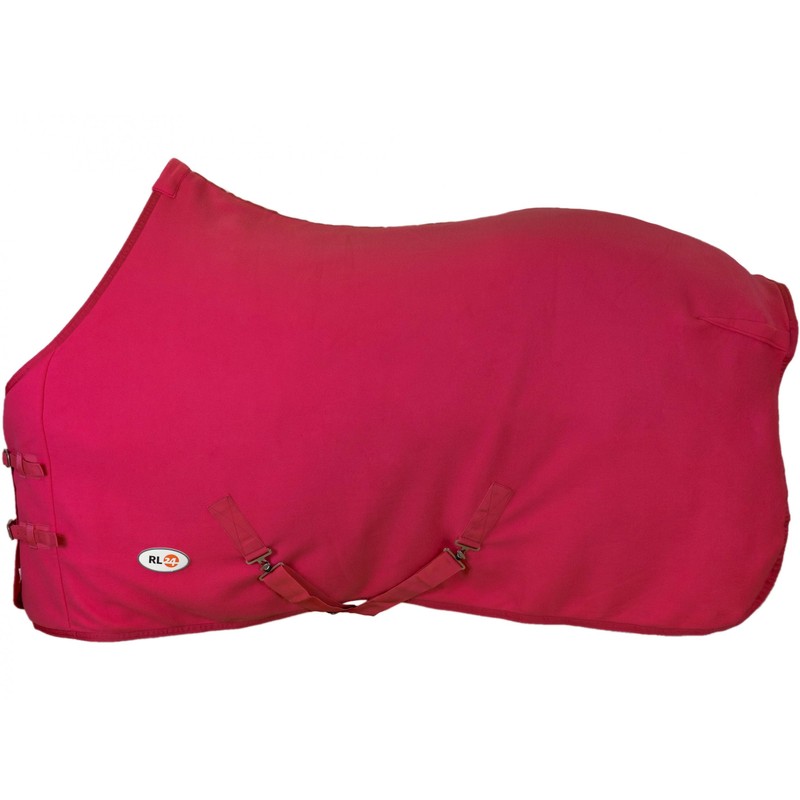 RL24 – Cooler blanket with cross strap BASICLINE, pink, 65