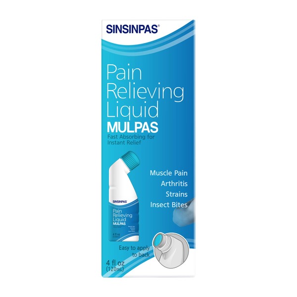 SINSINPAS Pain Relieving Liquid, MULPAS 1 Pack (4 oz)