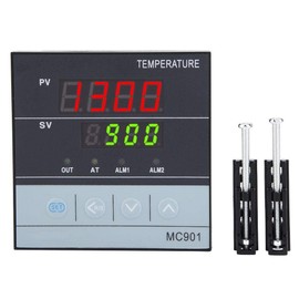 KSTE MC901 Digital PID Temperature Controller K Type PT100 Sensor Input Relay SSR Output