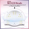 UV LED Nail Lamp 54W, Professional Nail Dryer Gel Polish