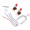 Hoof Shaped Electromagnet Horseshoes Electromagnet for School Physics Experiment