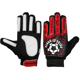 ARSUK Goalie Goalkeeper Gloves Kids Strong Grip for Soccer Football Gloves for Boys & Girls Junior Toughest Saves With Finger Support Strong Grip/Spines Fingersave Goal Keeper Match Training Glove