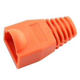 RuiLing - Cable de Red Ethernet CAT5E CAT6 RJ45 (100 Unidades), Color Naranja, Anaranjado