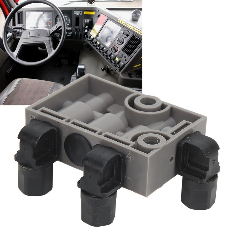 Seat Base Control Valve 3 Ports Spring Air Shock Absorption