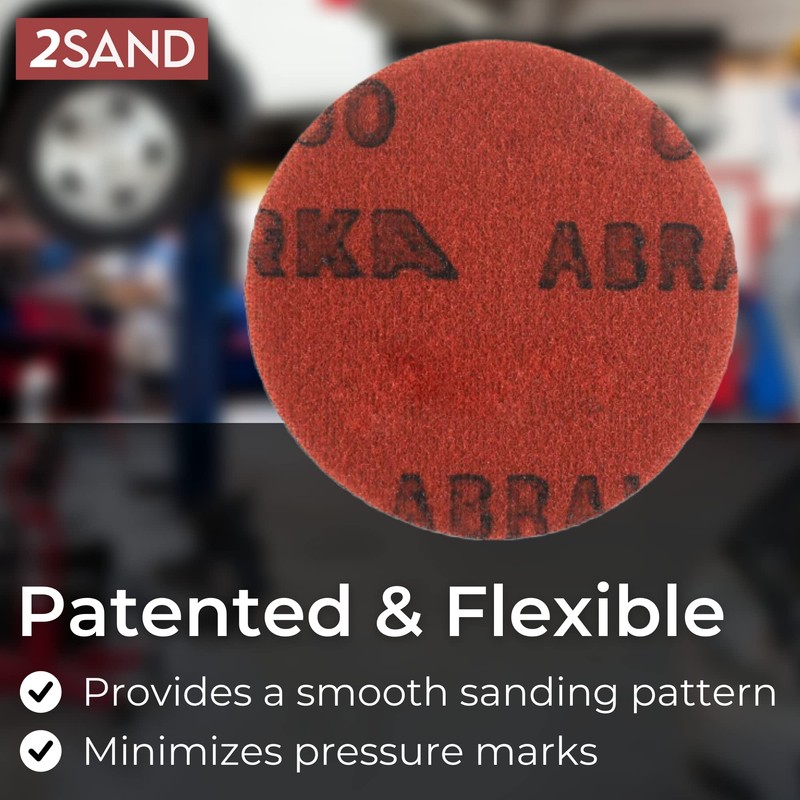 2SAND Mirka Abralon 6-inch Hook & Loop Polishing Discs -