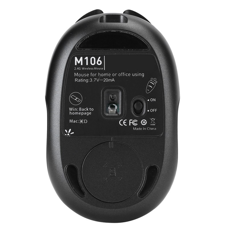 HXSJ M106 2.4G Wireless Mouse Rechargeable Silent Mute Mice USB