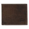 bruno banani Genuine Leather Men's Wallet, 021121, brown, Casual