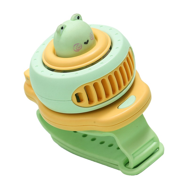 Innovative Cartoon Children's Watch Fan USB Students Portable Small Mini