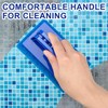 3 Pack Hand-Held Pool Scrub Brush Pool Cleaning Sponge Scrubber